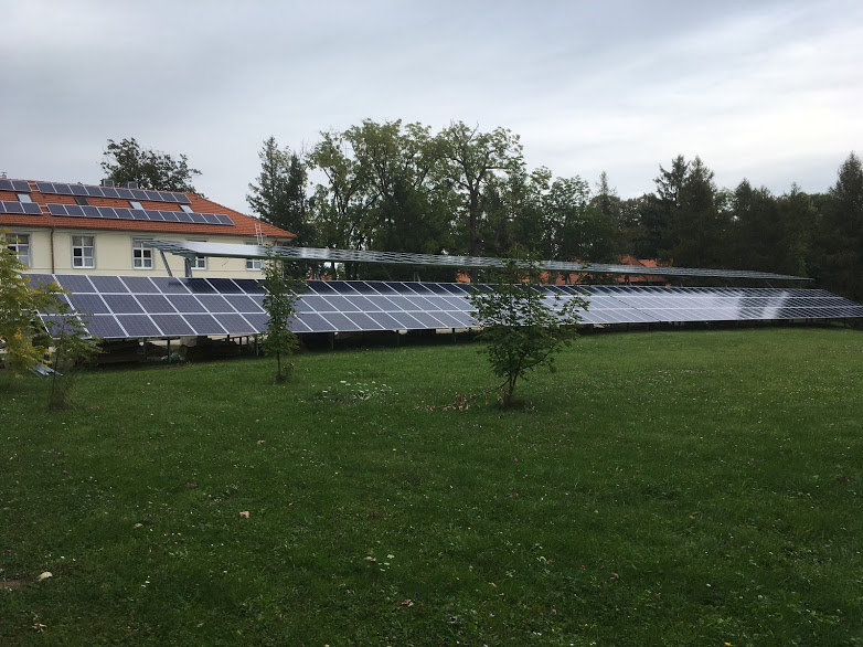 Zirc, kórház 2017 - Solar Carport